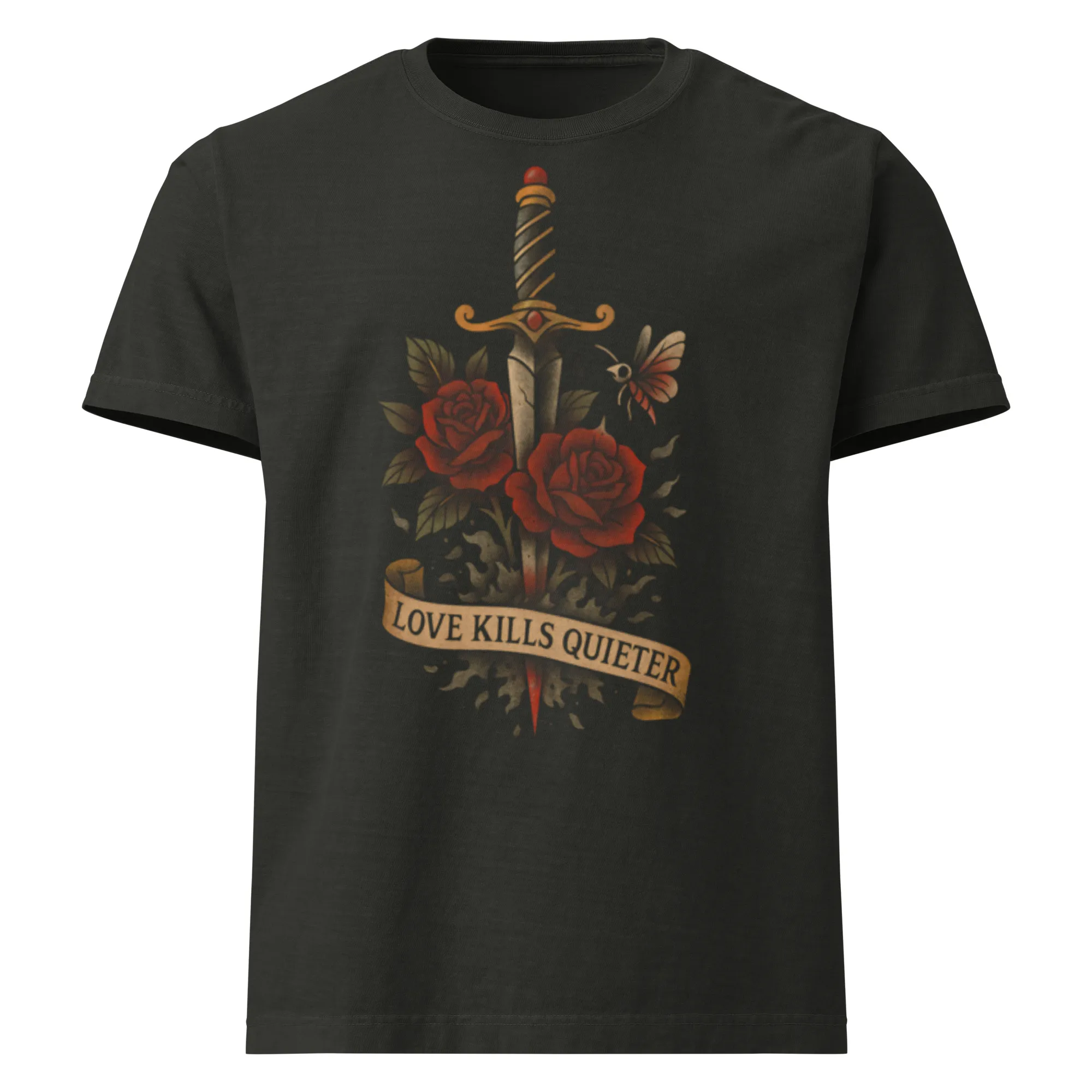 Love Kills Quieter T-Shirt Front